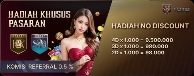 HADIAH KHUSUS PASARAN SYDNEYPOOLS DAN HONGKONGPOOLS